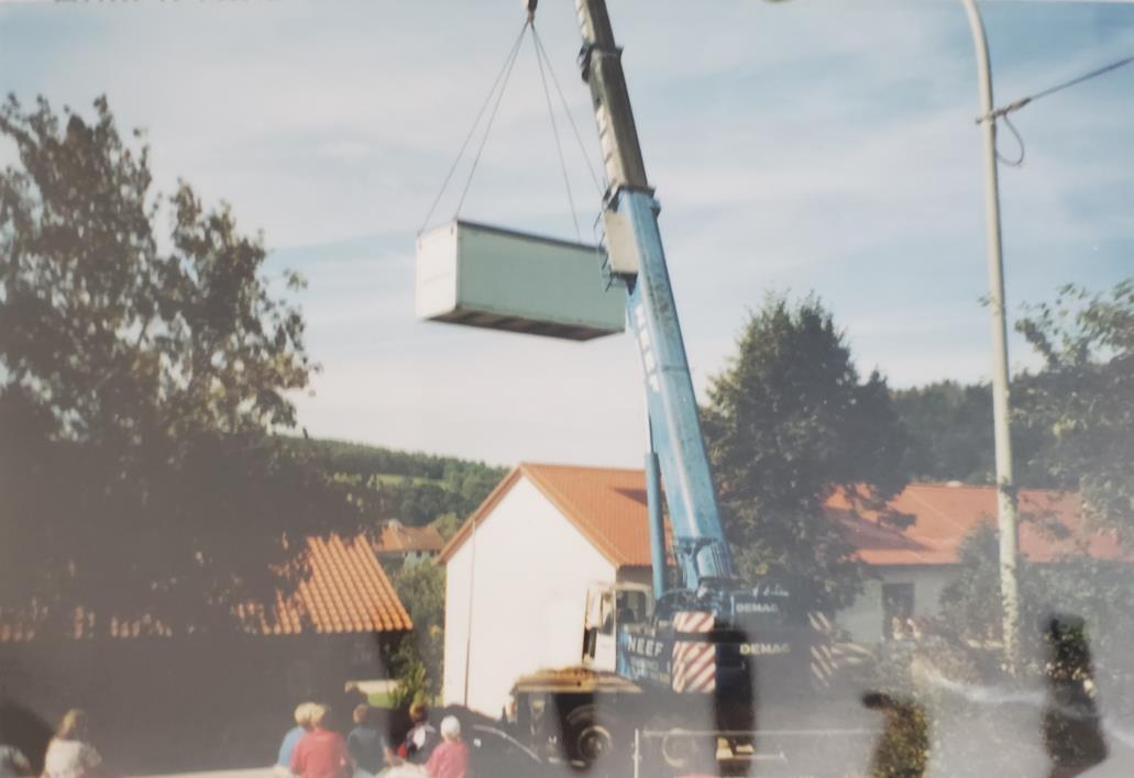 Anlieferung Getränkecontainer